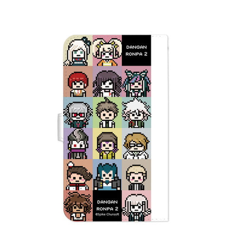『ダンガンロンパ1・2 Reload』ドット絵モチーフ手帳型スマホケース ver.B